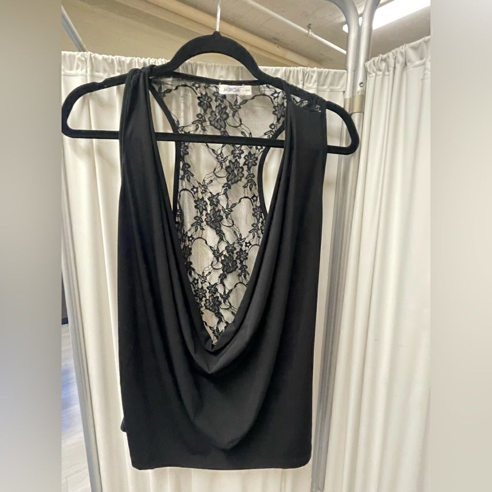 Scoop Lace Tank